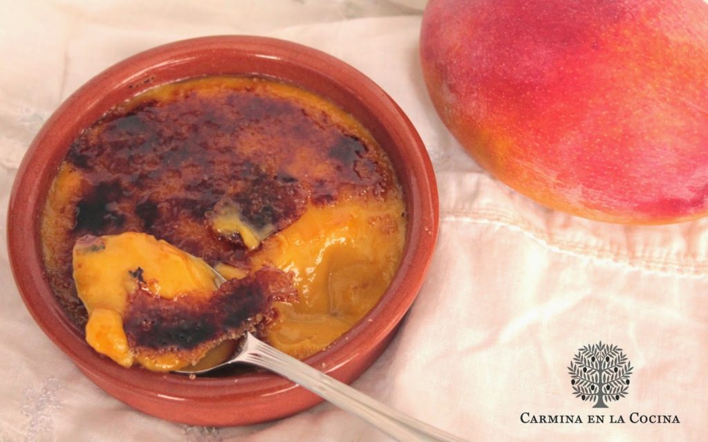 Crema catalana de mango