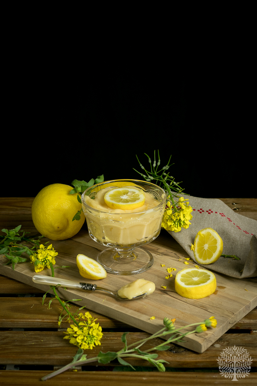Crema de limón o lemon curd