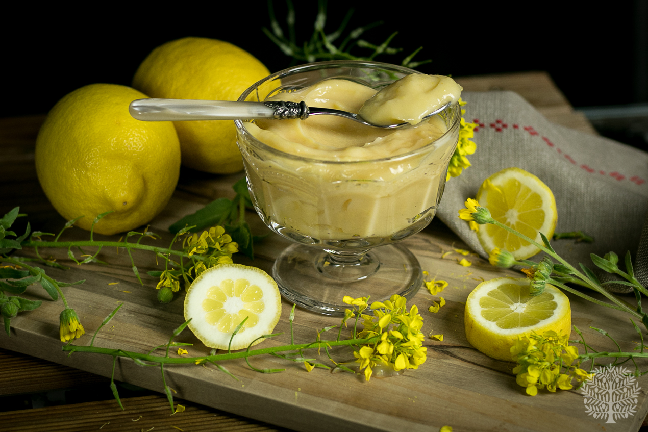 Crema de limón o lemon curd
