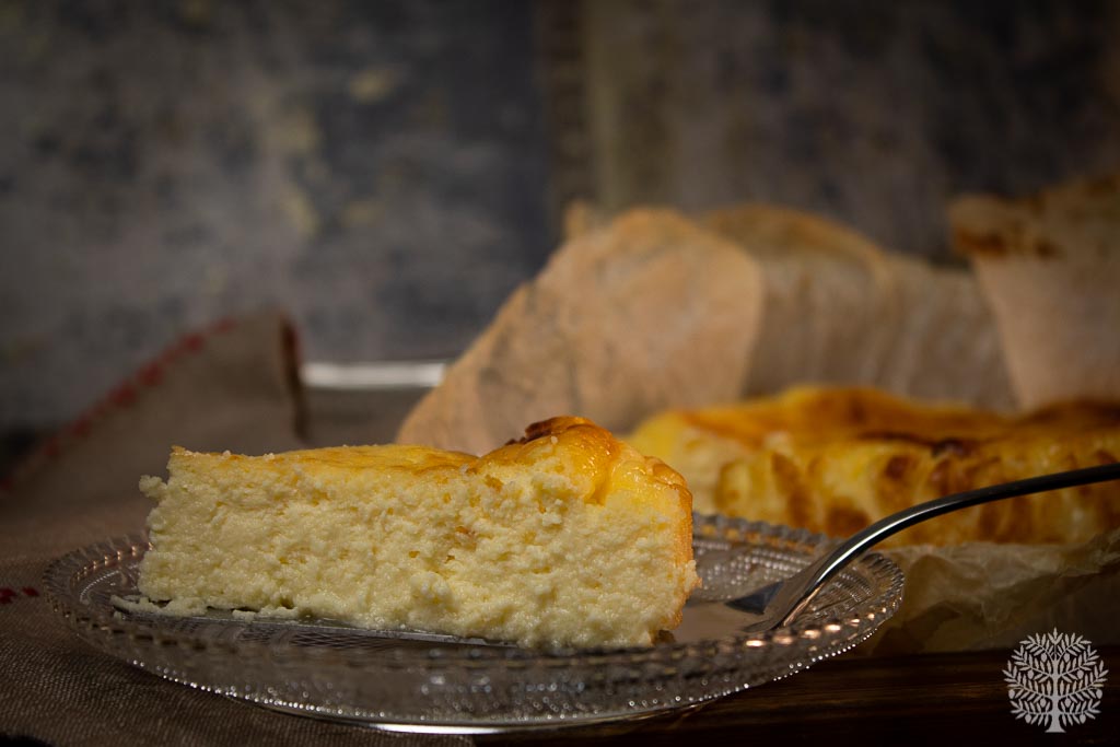 Tarta de queso del Restaurante La Viña
